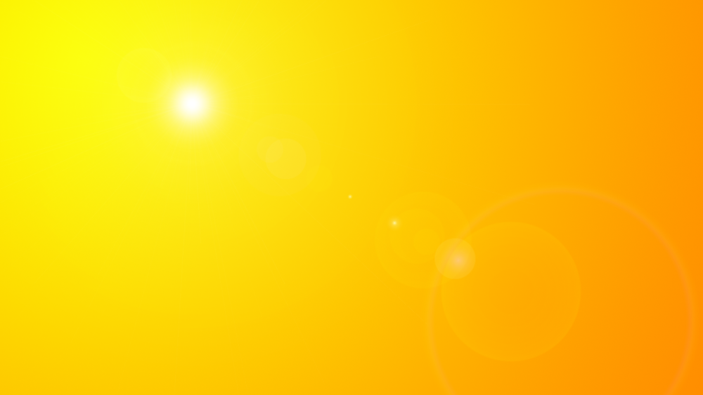 Желтый Солнечный фон