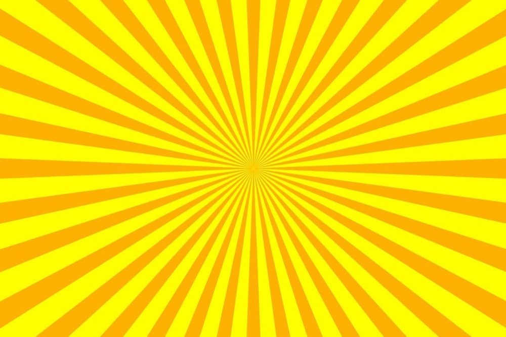 Оранжевые лучи