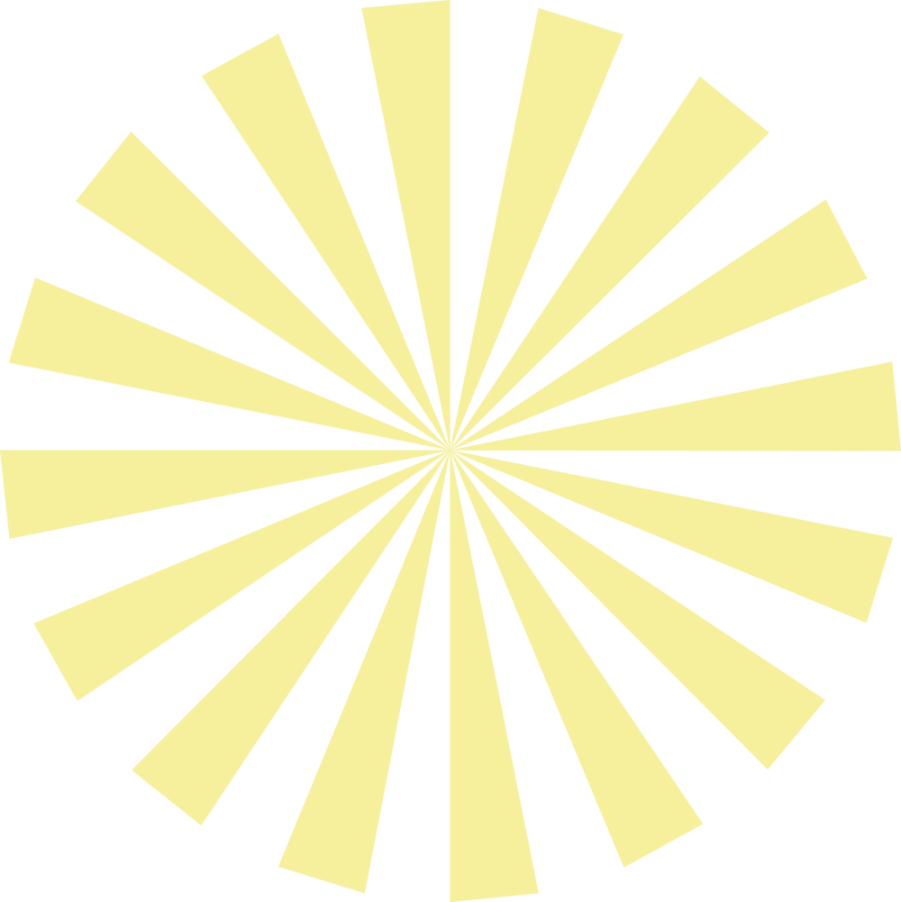 Солнечные лучи на прозрачном фоне