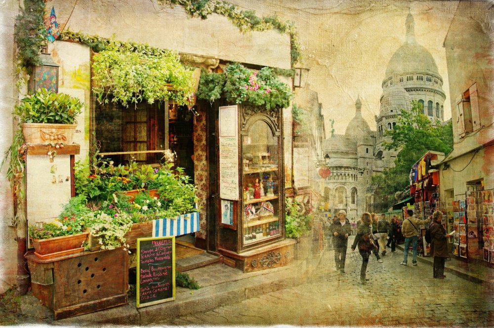 Улица в париже