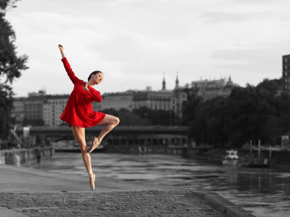 Девушка балерина