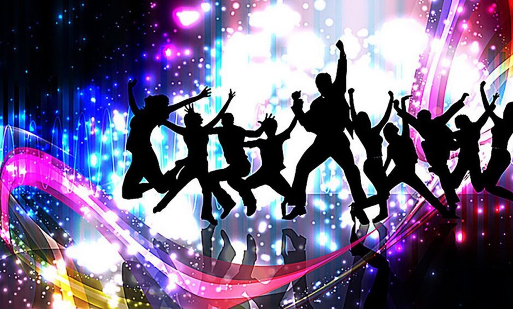 Танцующая молодежь