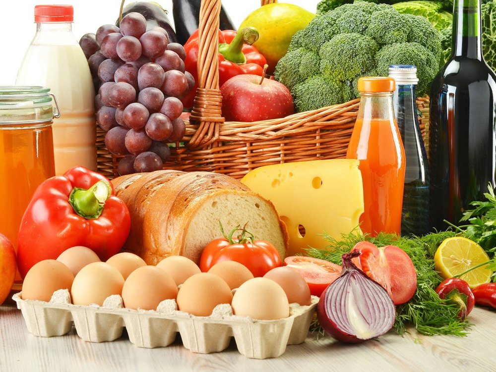 Бакалея на прозрачном фоне