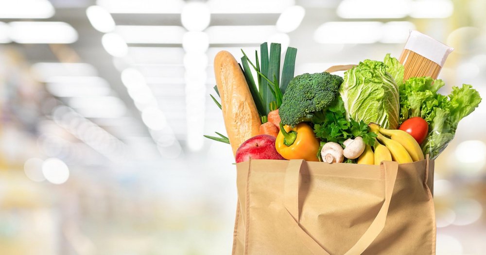 Фрукты овощи панорама