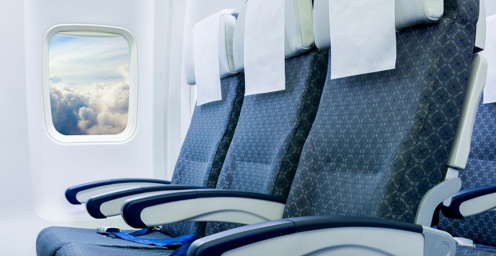Пассажирское кресло в самолете