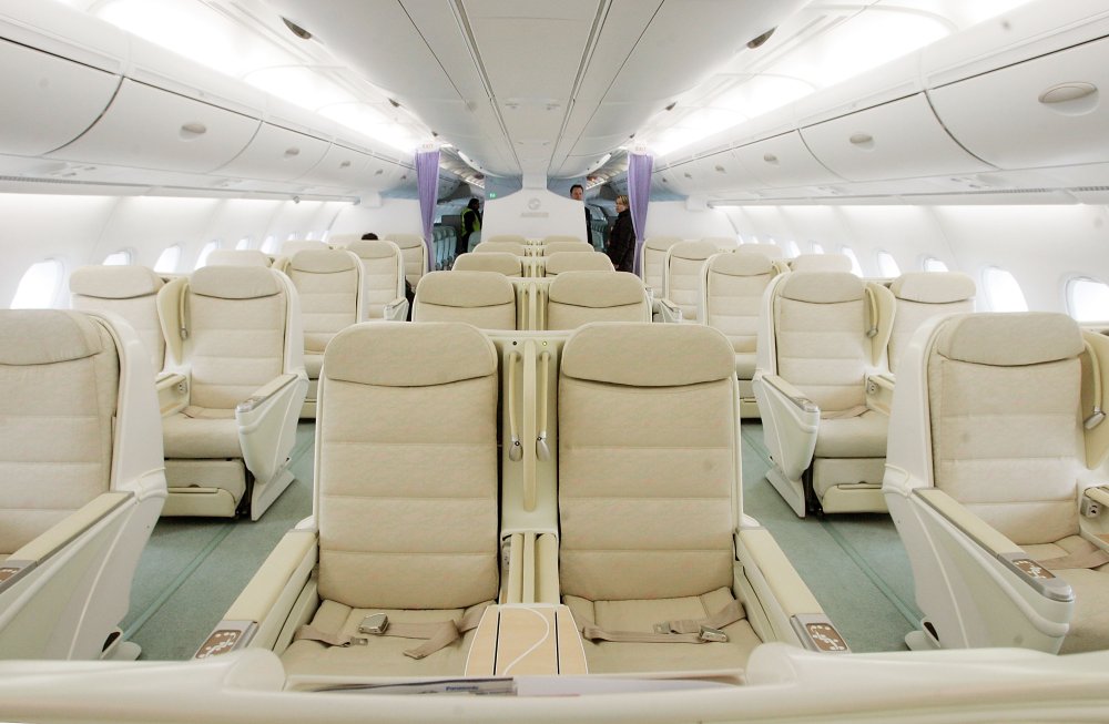 Кресла автобуса нарисованный