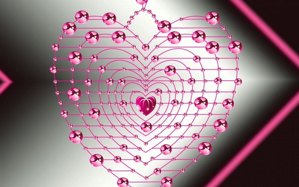 Красивые сердечки