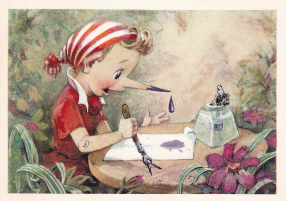 Буратино и Мальвина аниме