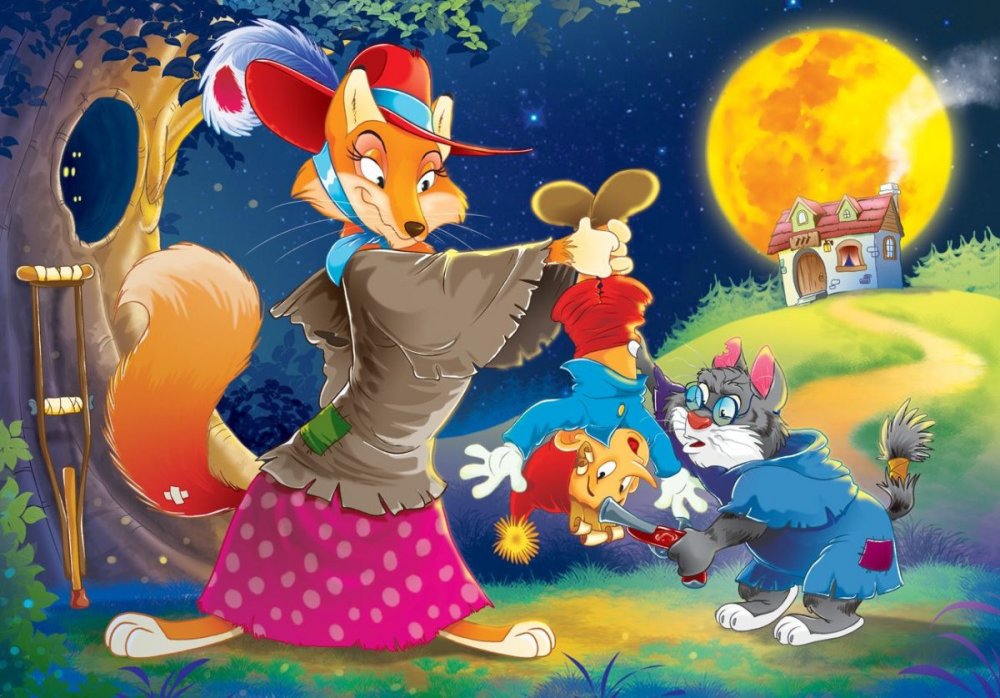 Фотомонтаж детский сказочный