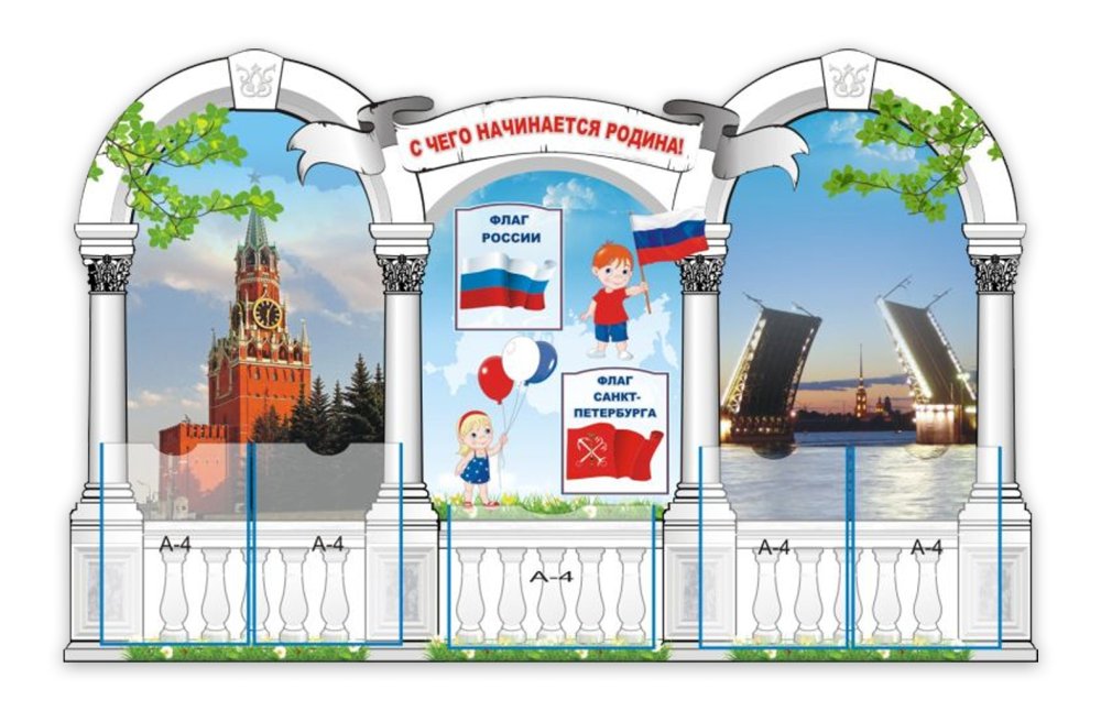 Стенд наша Родина