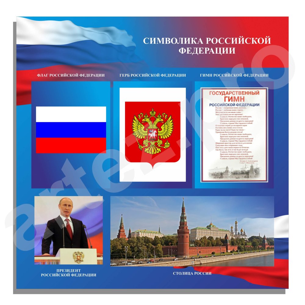 Настенные панели патриотический уголок