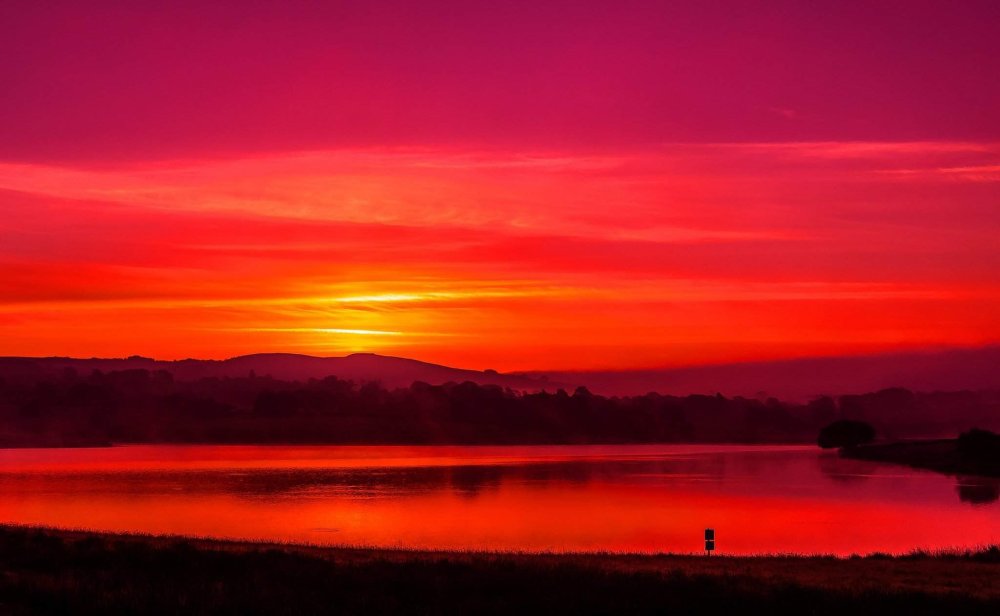 Красный закат