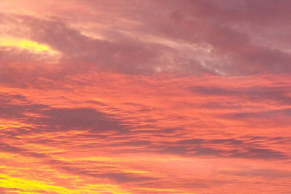 Оранжевое небо