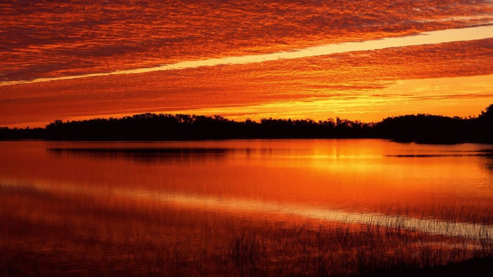 Красный закат