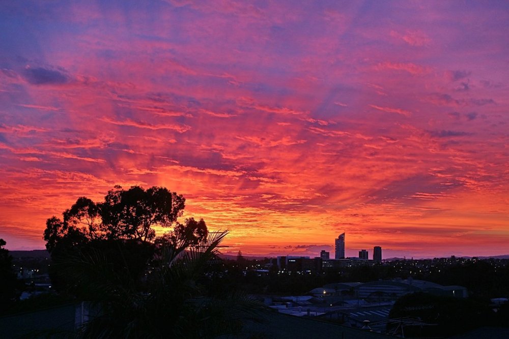 Красный закат