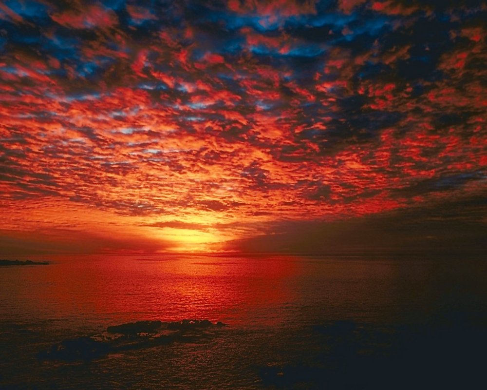 Рубиновый закат