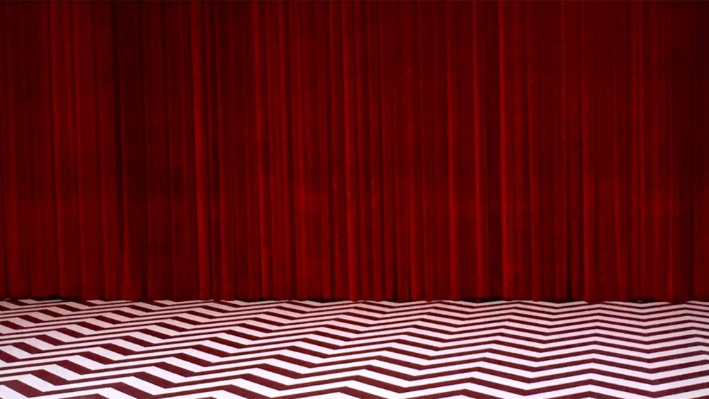 Красный занавес Твин пикс