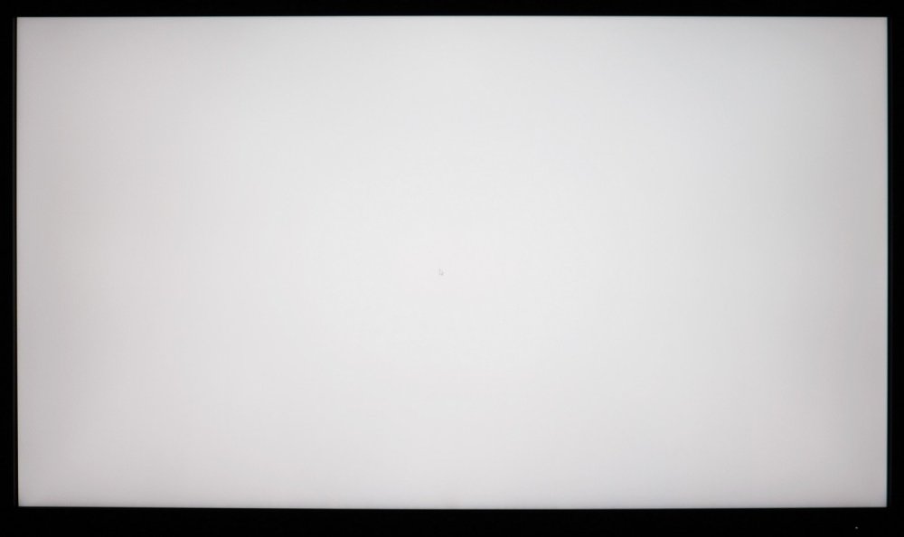 Чисто белый экран