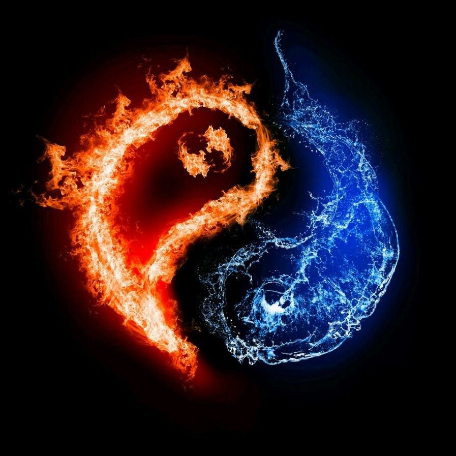 Инь Янь четыре стихии