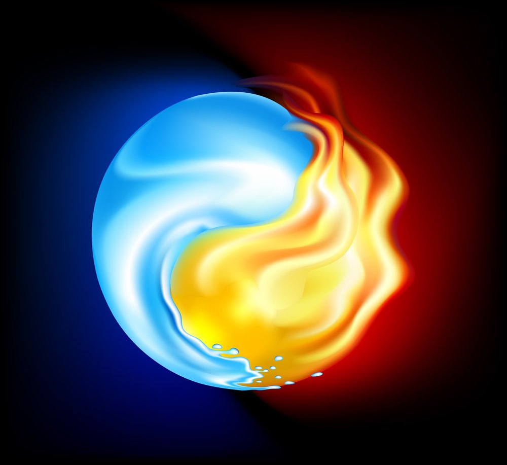 Огонь и лед значок