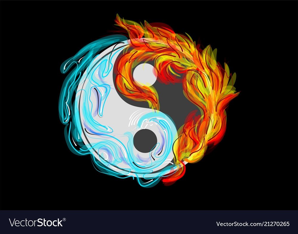 Огненно водяной Инь Янь