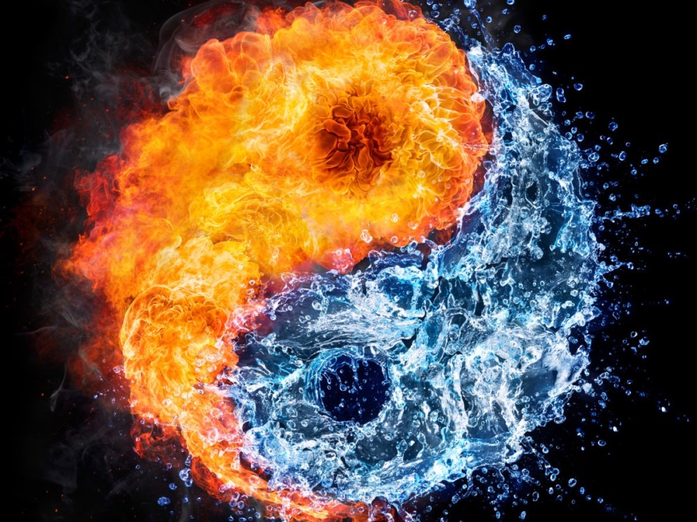 Инь Янь в огне