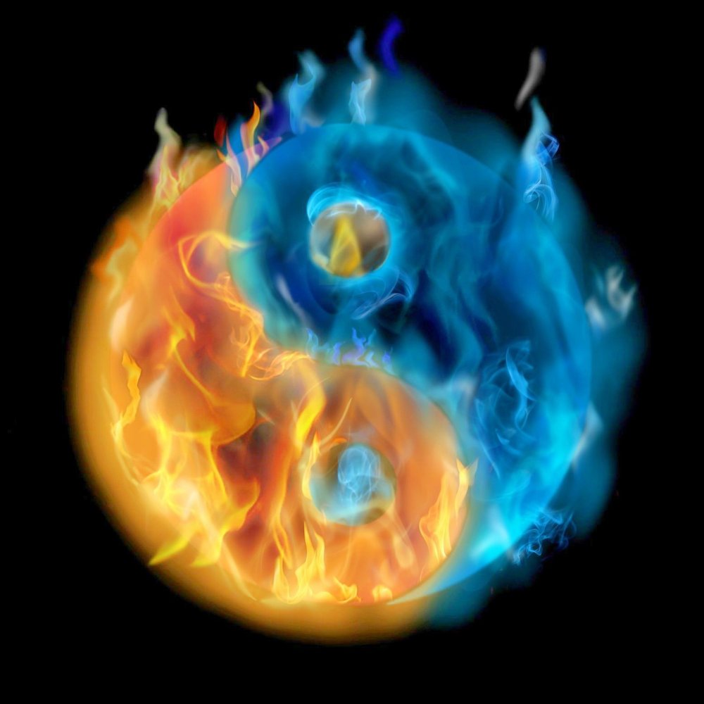 Инь Янь огонь и вода