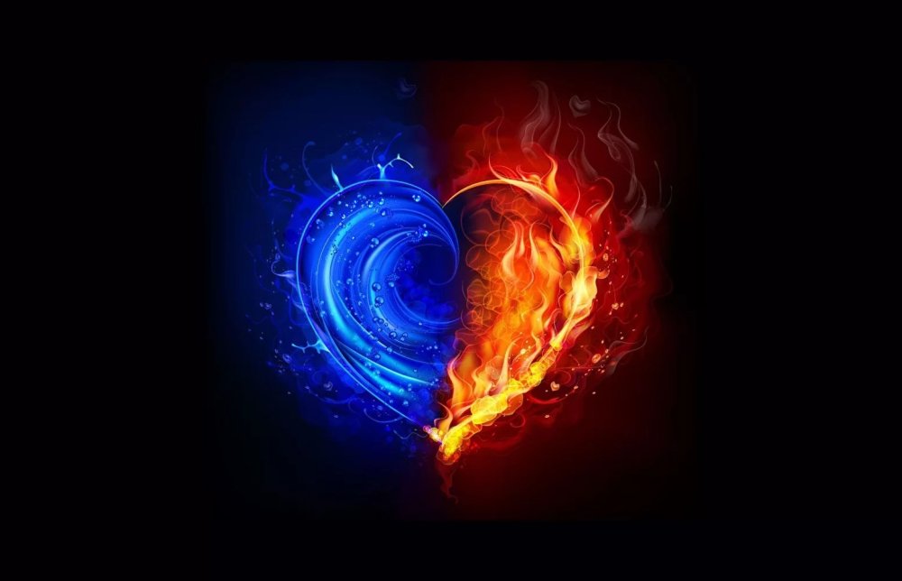 Инь и Янь лед и пламя
