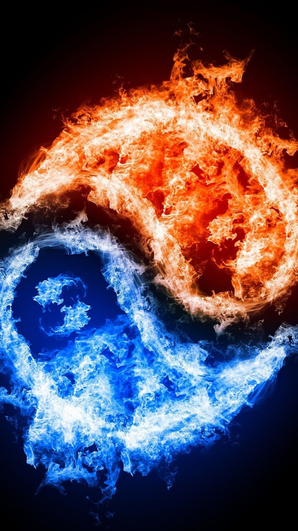 Две стихии огонь и вода