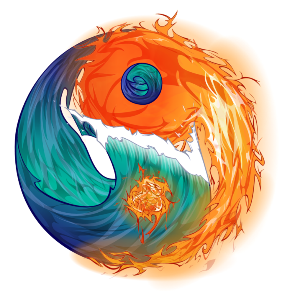 Инь Янь цветной