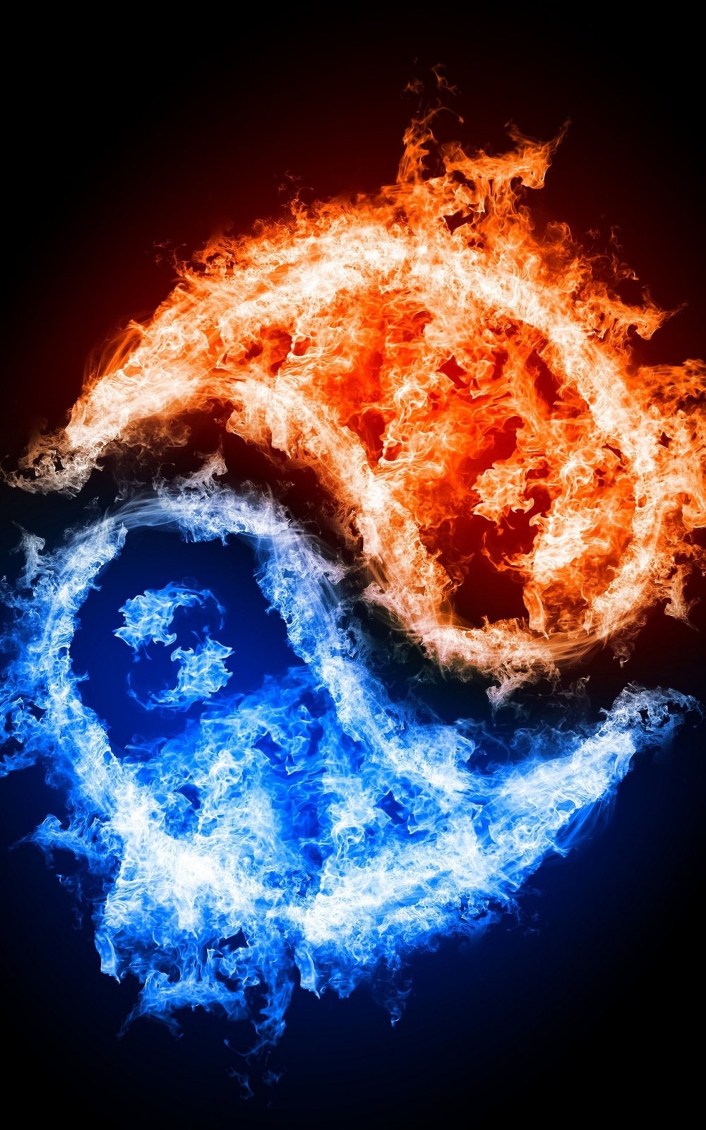 Неоновый Инь Янь