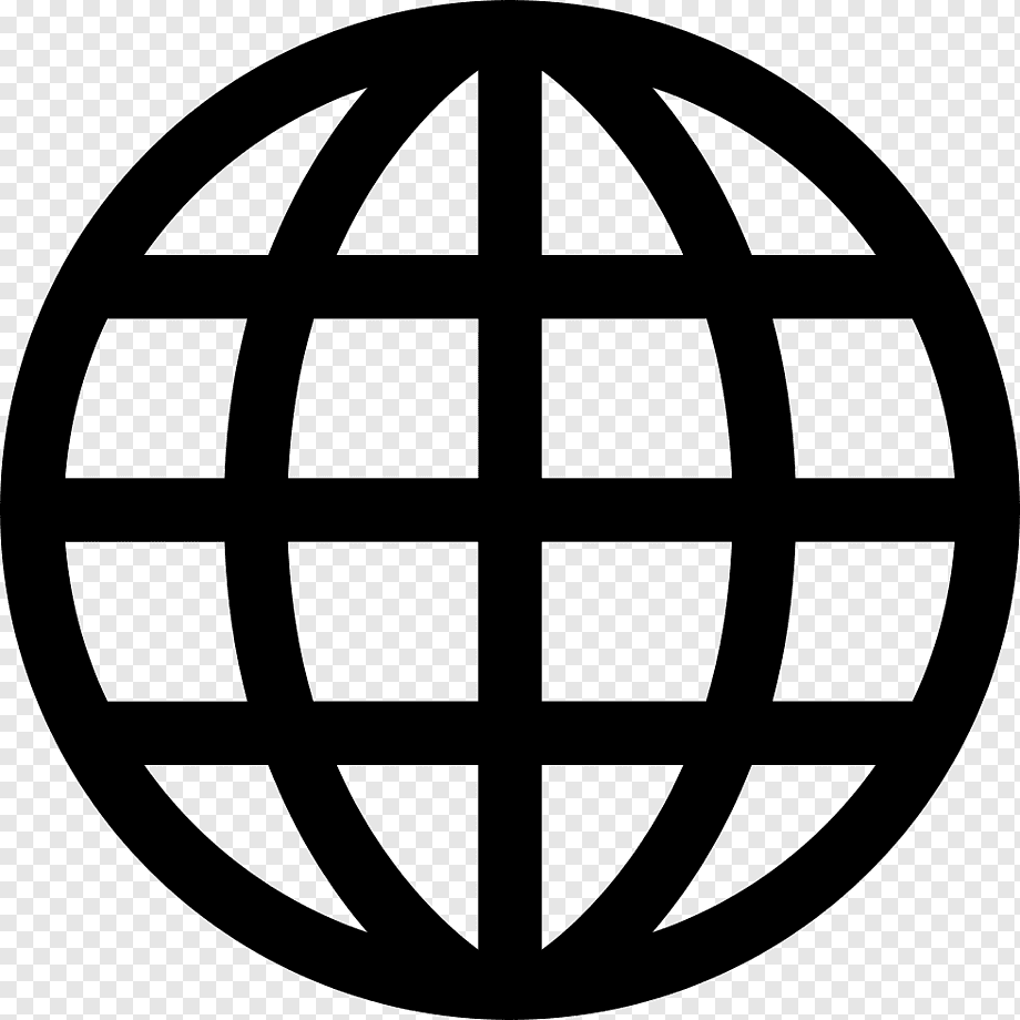 Значок интернет прозрачный