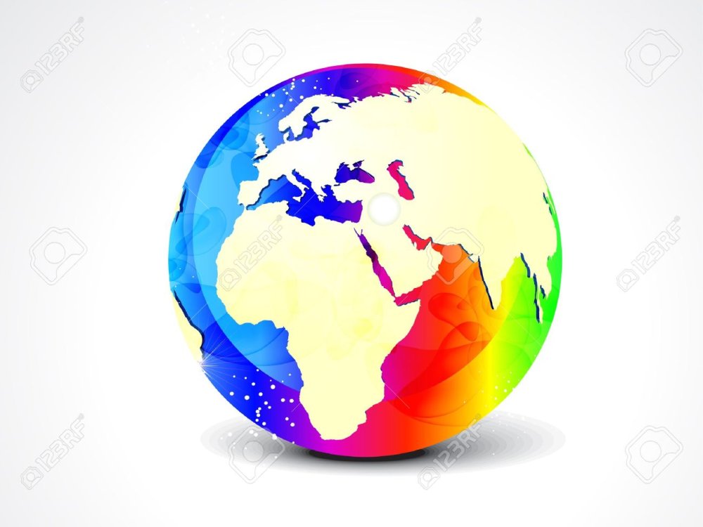 Глобус иконка на прозрачном фоне