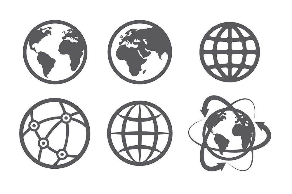 Земной шар инфографика