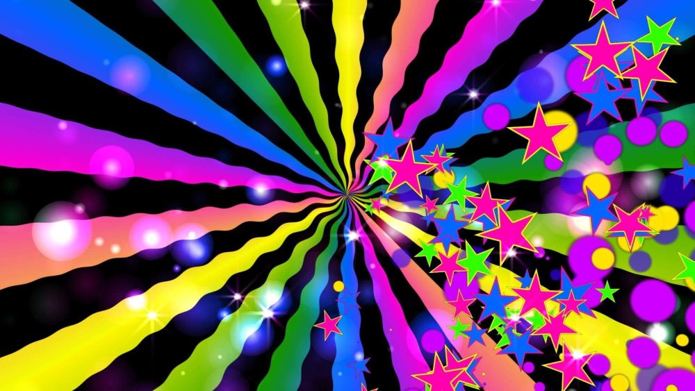 Фон в стиле диско