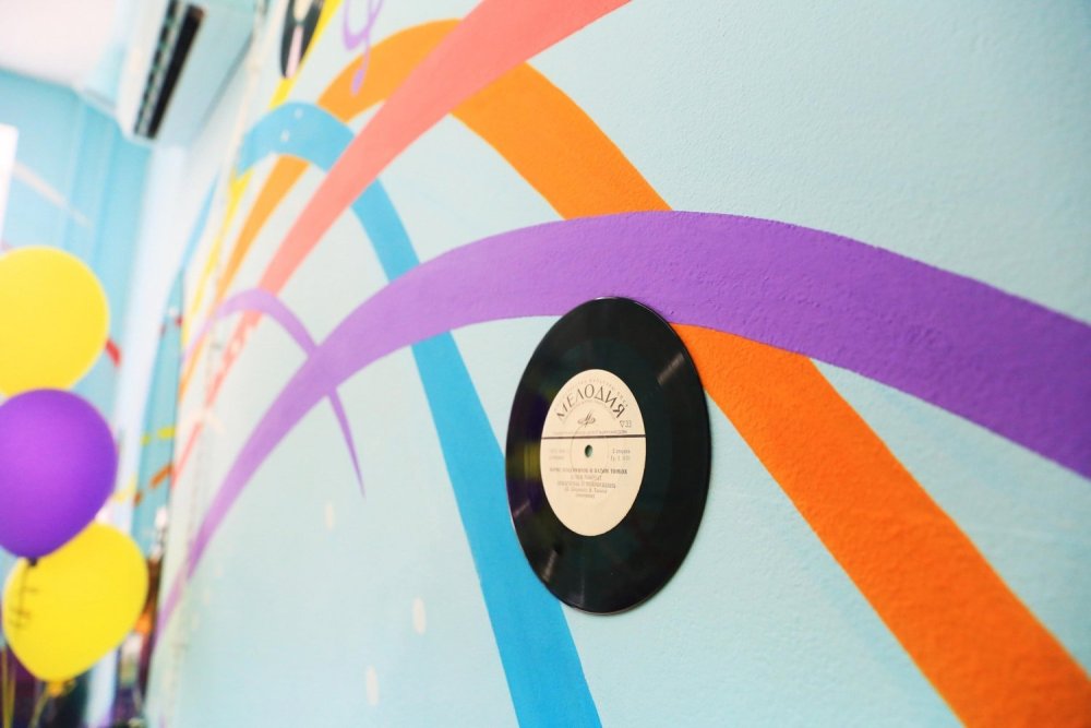 Фон в стиле стиляг