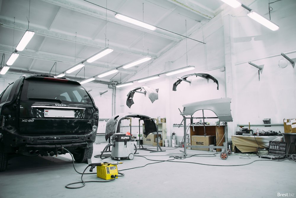 Цех кузовного ремонта