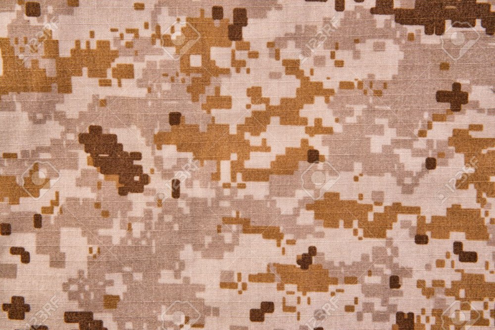 Пустынный пиксельный камуфляж