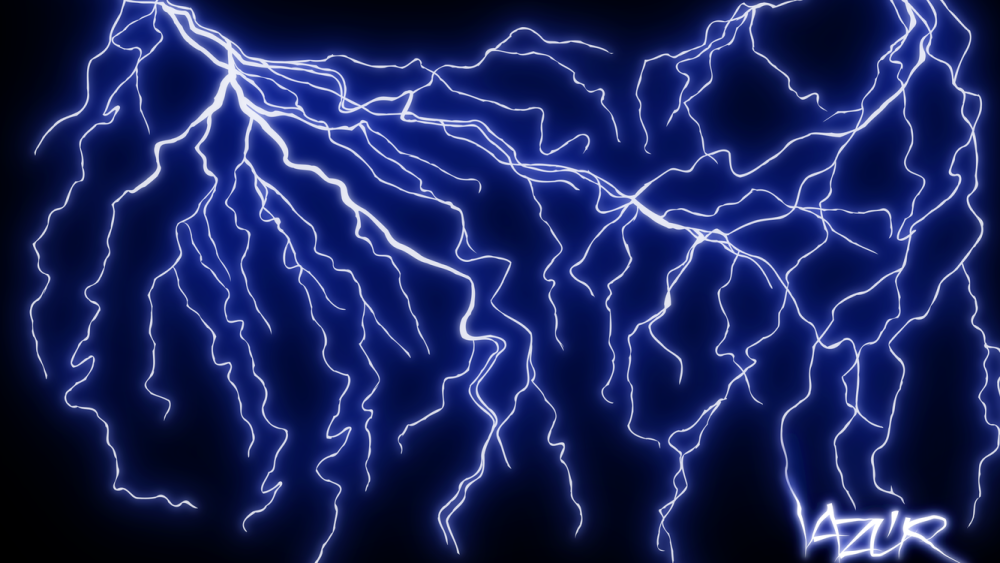 Текстура шаровой молнии