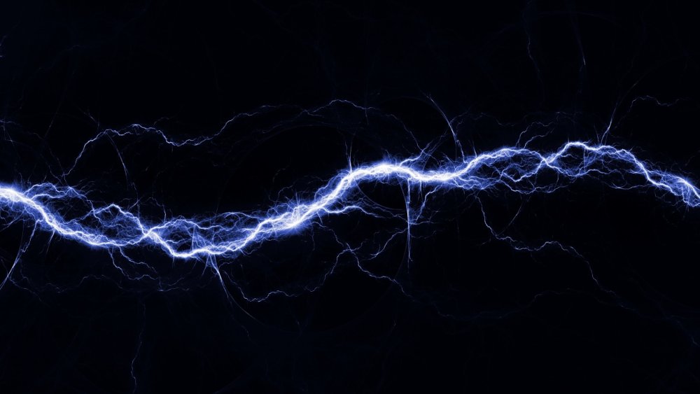 Фон молнии