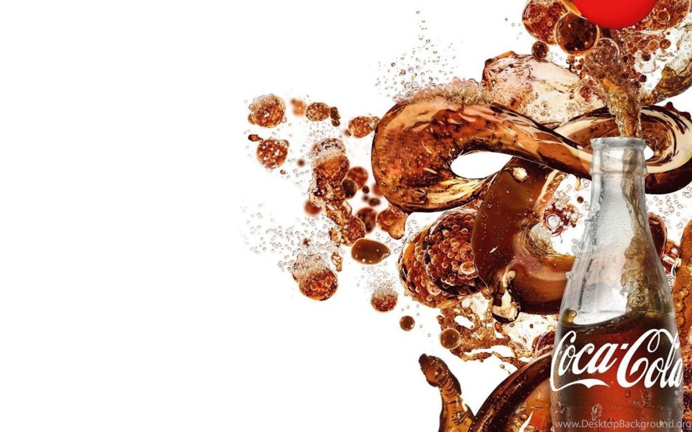 Кока кола фон