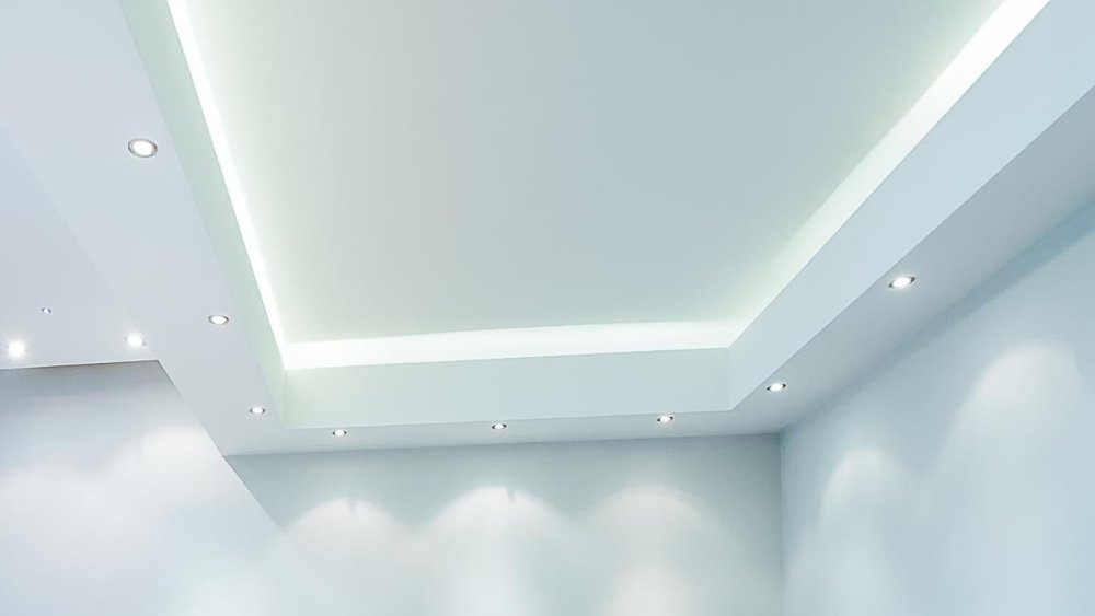 Натяжные потолки фон