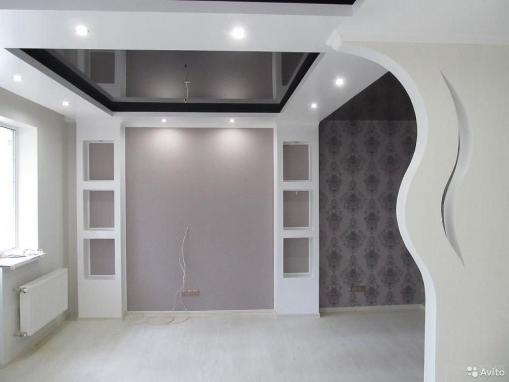 Потолок хайтек гипсокартон