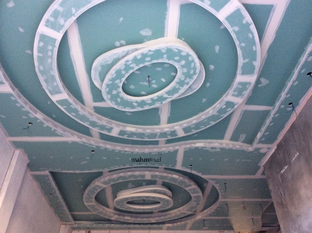 Фиолетовый гипсокартон