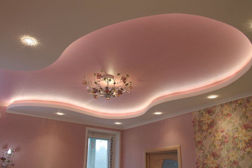 Спальня в сиреневых тонах