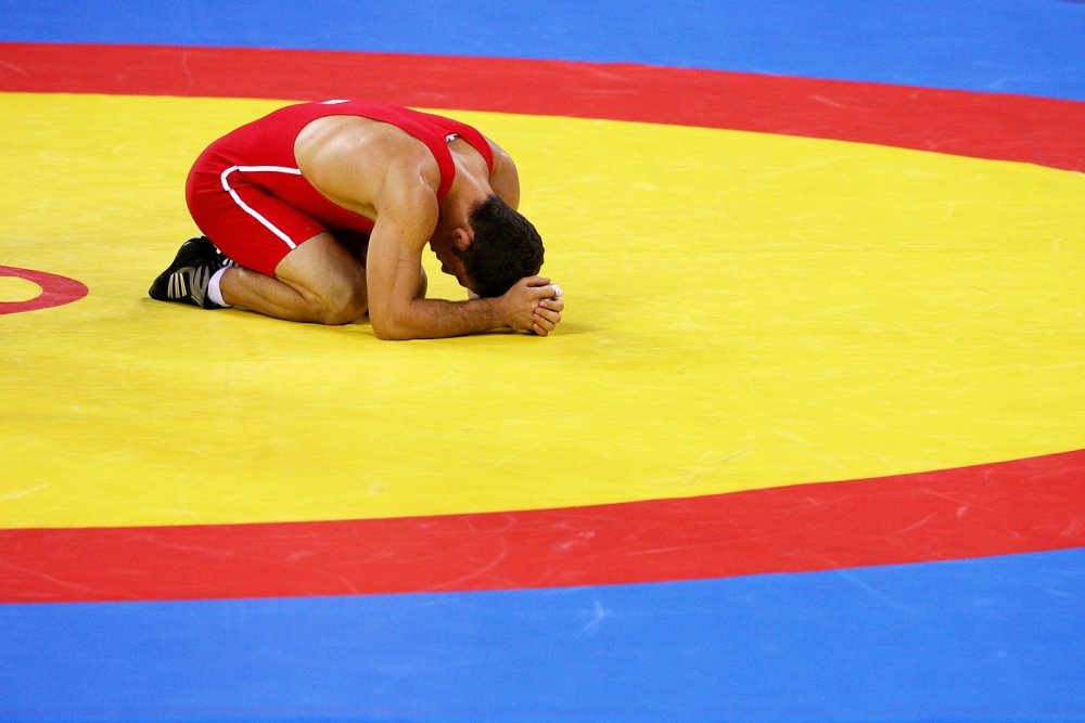 Борцы на ковре