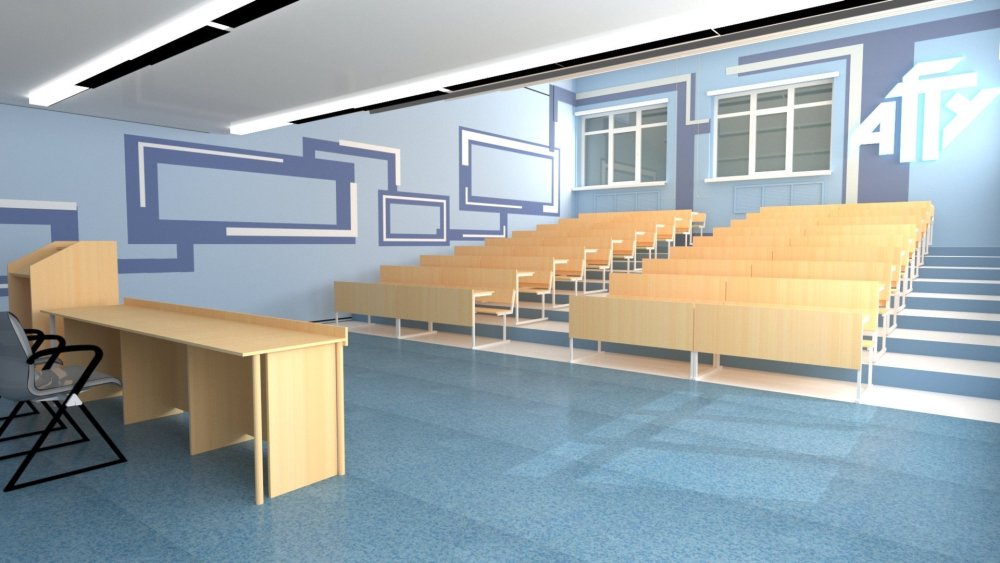 ЧЕЛГУ Лекционная аудитория