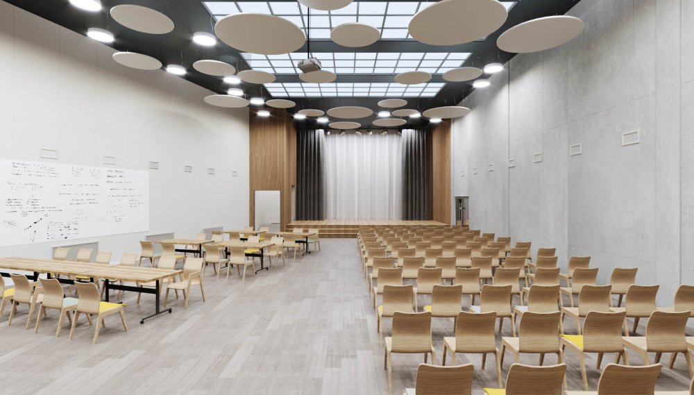 Лекционный зал в Сан-Паулу 2005