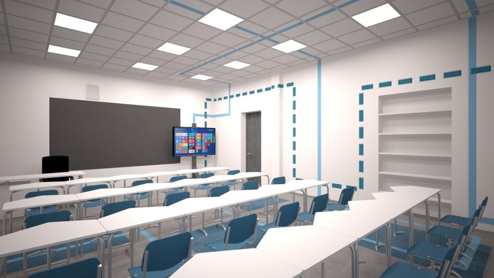 Аудитория в университете рисунок