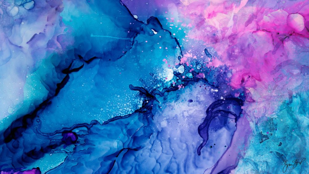 Абстракция в пастельных тонах